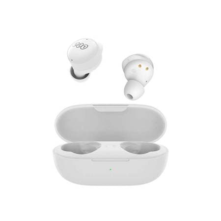 Fones de ouvido sem fio QCY T17 TWS intra-auriculares Bluetooth 5.1 - brancos