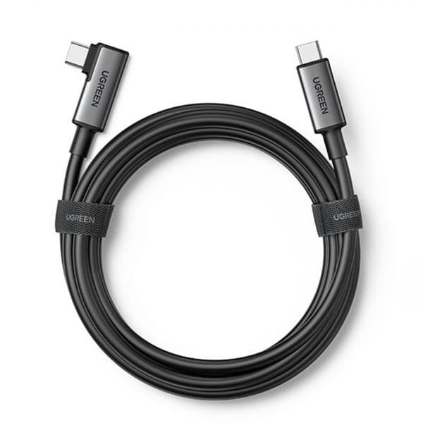 Ugreen Angled Cable usb Type C usb Type C para Charging 60W / Data Transmission With Vr Goggles Support (e.g. Oculus Quest 2) 5