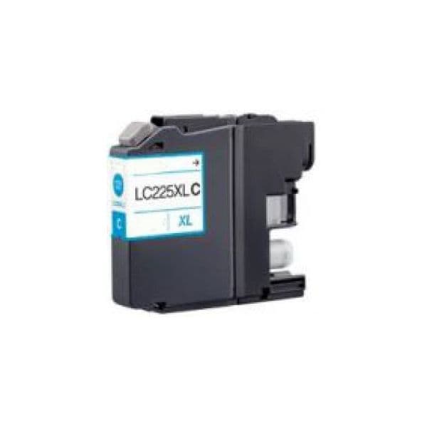 Tinteiro Brother LC225XLC Cyan Compatível