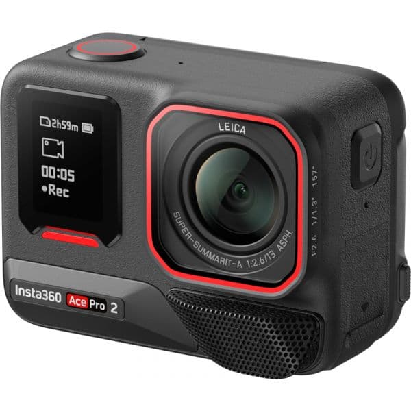 Action Cam INSTA360 Ace Pro 2 8K Leica SUMMARIT Lens Black