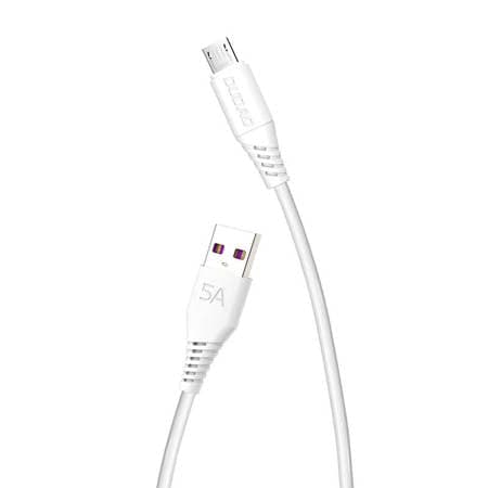 Dudao cabo USB / Lightning 5A 2m branco (L2L 2m branco)