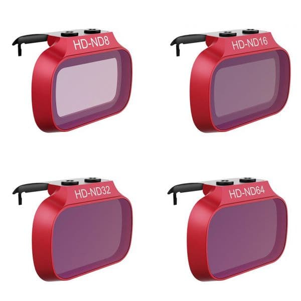 PGYTECH Pack de 4 Filtros para Mavic Mini (ND8-16-32-64) Pro