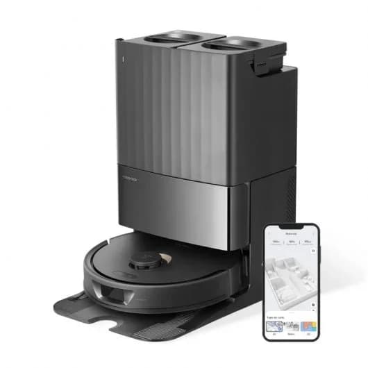 Roborock Q REVO Robot Aspirador com Base Multifunções Preto