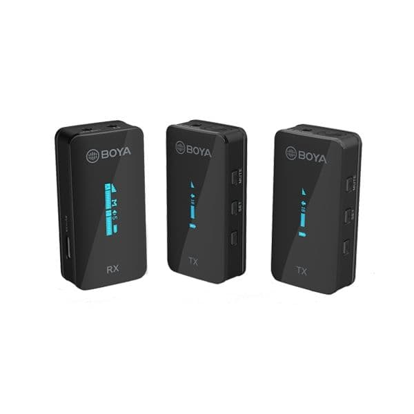 Boya By-xm6-s2 Sistema Microfone Wireless Lapela 2.4ghz