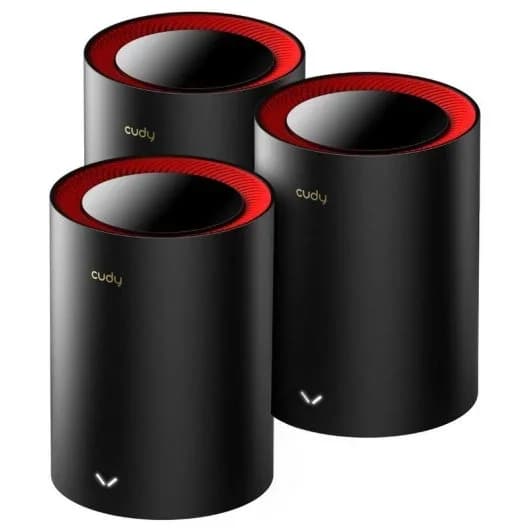 Cudy Pack 3x Sistemas Mesh M3000 Wi-Fi 6 Dual Band AX3000 - M30003-PACK