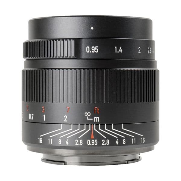 Objetiva 7Artisans 35mm F/0.95 Canon EF-M Black - 15370