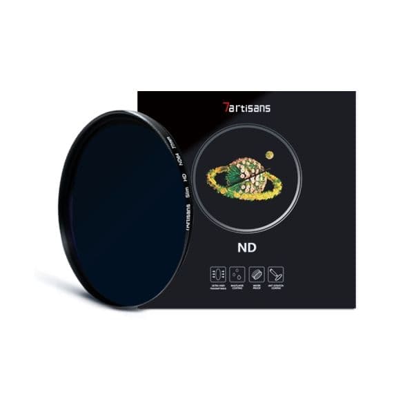7ARTISANS Filtro Densidade Neutra Slim hd ND64 6 Stops 49mm