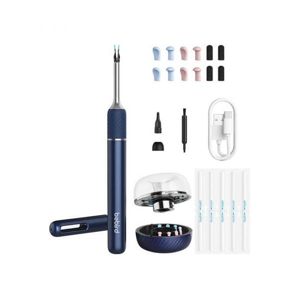 Bebird Aparelho Limpeza Ouvido Inteligente Note 5 Pro Azul