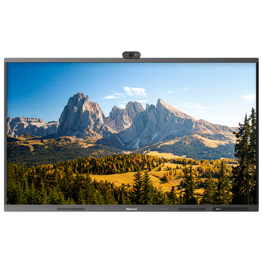 HISENSE MONITOR 75" 4K UHD D-LED 400CD TOUCH 55 POINTS ANDROID 13 WEBCAM 75WM6FE