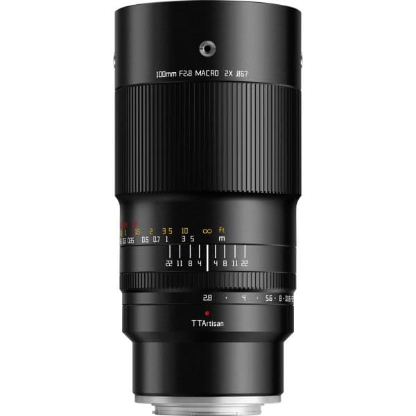 Objetiva TTARTISAN 100mm f/2.8 Macro 2x Fujifilm X