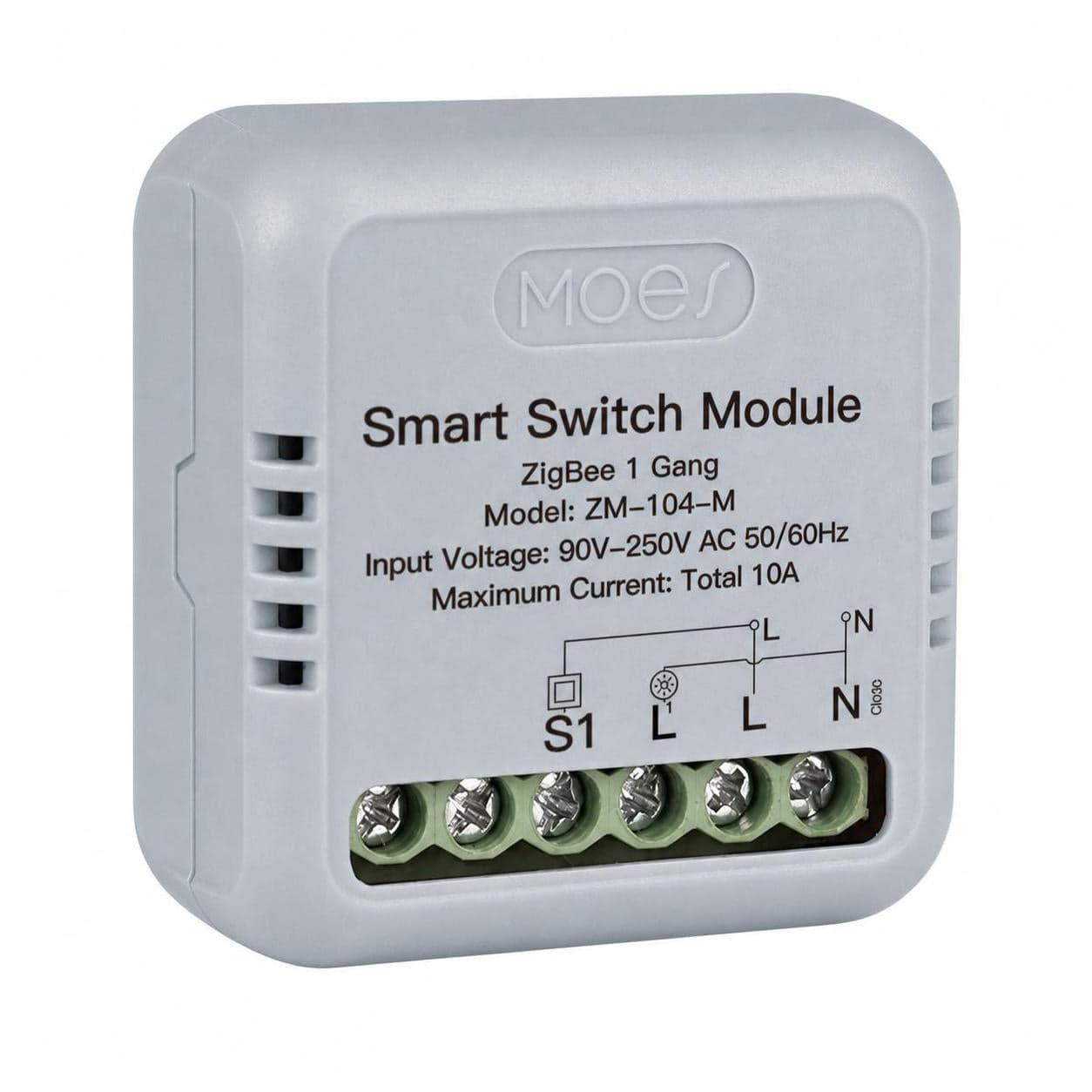 Módulo Switch Zigbee Mini 1 Canal - MOES ZM-104