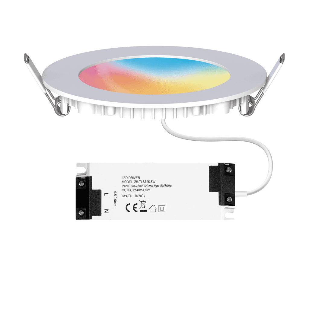 Moes Z-TDD6 - Spot Embutido 6W RGB Zigbee