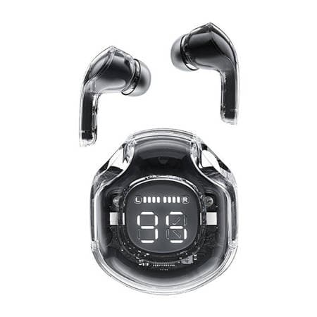 Acefast T8 fones de ouvido sem fio Bluetooth TWS pretos