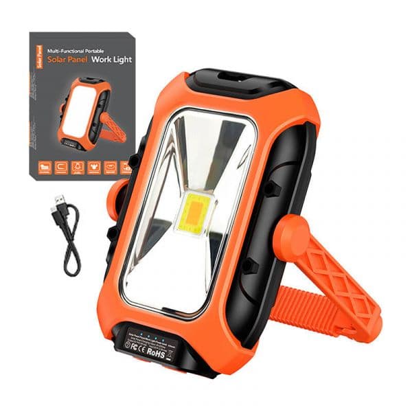 Superfire Lanterna GM05 com Painel Solar 16W 500lm IP43 Preto