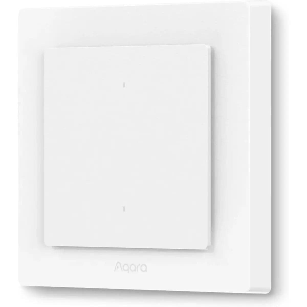 Interruptor Inteligente Aqara H2 EU Zigbee e Thread (2 Botões / 1 Canal) - Com e Sem Neutro - Aqara H2 EU (WS-K07D)