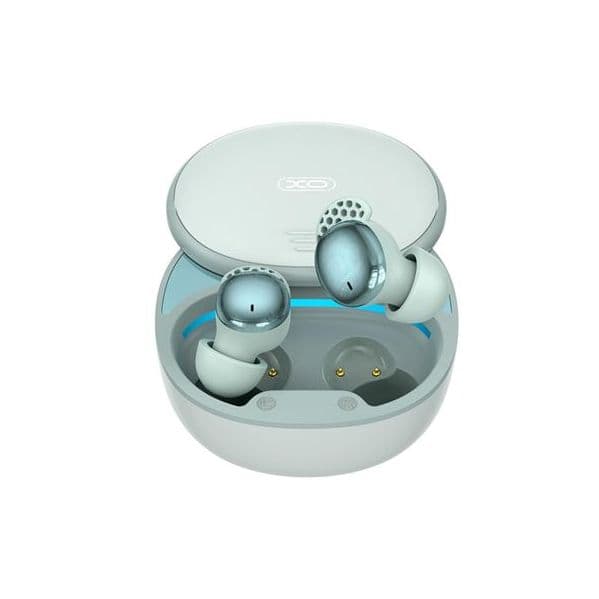 XO G32 Bluetooth 5.4 TWS Controlo Tátil Formato Plano Azul