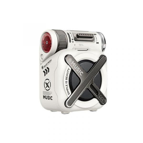 XO F72 Coluna Bluetooth Portátil Ultra Compacta Branca
