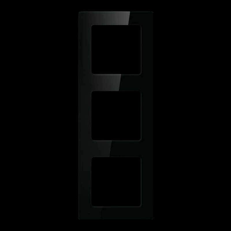 Avatto N-TS10-Frame-B3 Preto – Moldura para interruptores