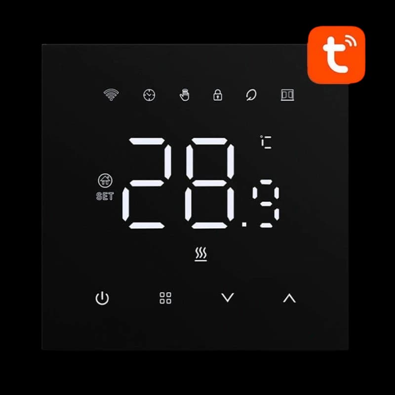 Avatto Termostato Inteligente WT410-BH-3 A-B Caldeira a gás 3 A WiFi