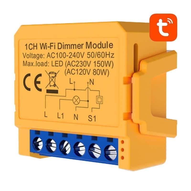 Avatto DMS16-2 Laranja – Interruptor Inteligente WiFi