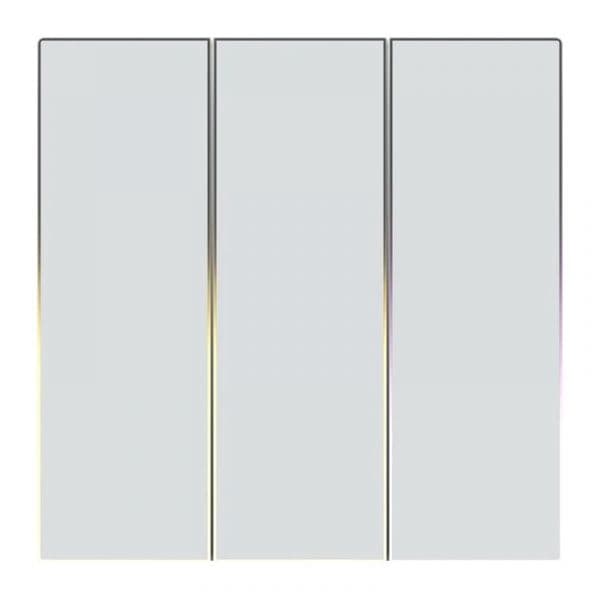 Avatto Interruptor de Luz Touch ZigBee TS60-EU-W3 Triplo TUYA Branco