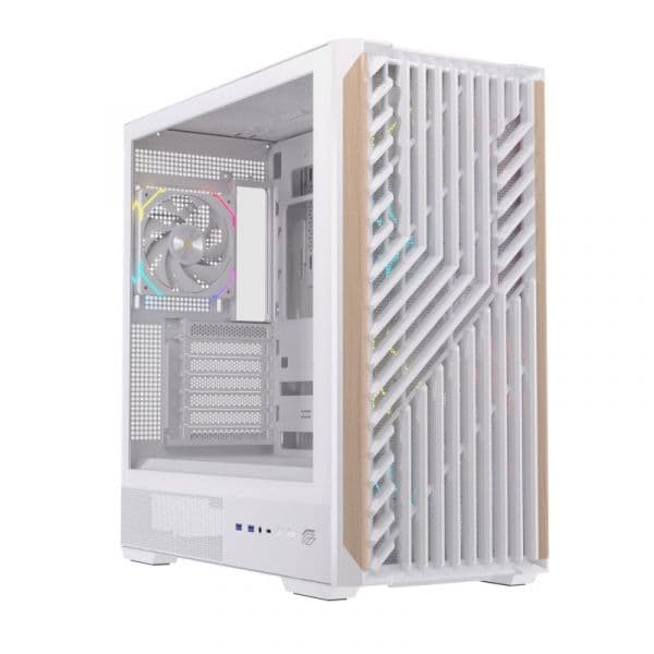 Einarex PULSE P800 RGB ATX Vidro Temperado Branca