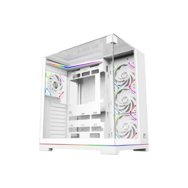 XYZ TESSERACT ATX, Micro-ATX, Mini-ITX aRGB Branco