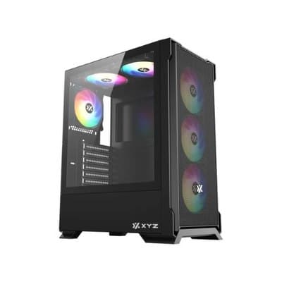 XYZ AIRONE 300 X MESH ATX, Micro-ATX, Mini-ITX aRGB Preto