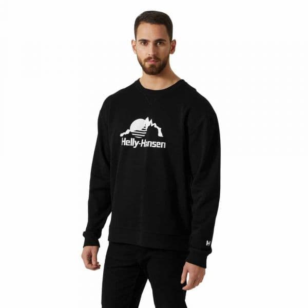 Helly Hansen Yu Crew 2.0 Sweatshirt Preto S Homem