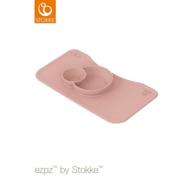 Stokke Individual com Tigela Ezpz para Steps Rosa