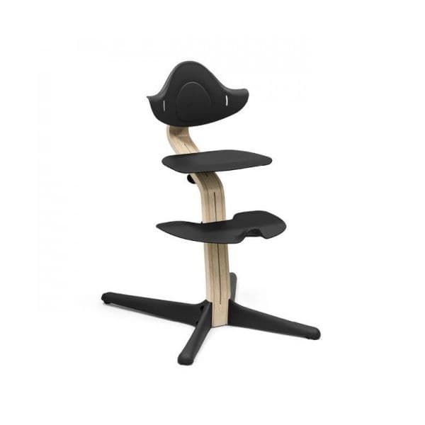 Stokke Cadeira de Papa Nomi Madeira Natural Black
