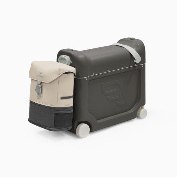 Stokke JetKids Mala de Viagem BedBox + Mochila Crew Midnight Grey