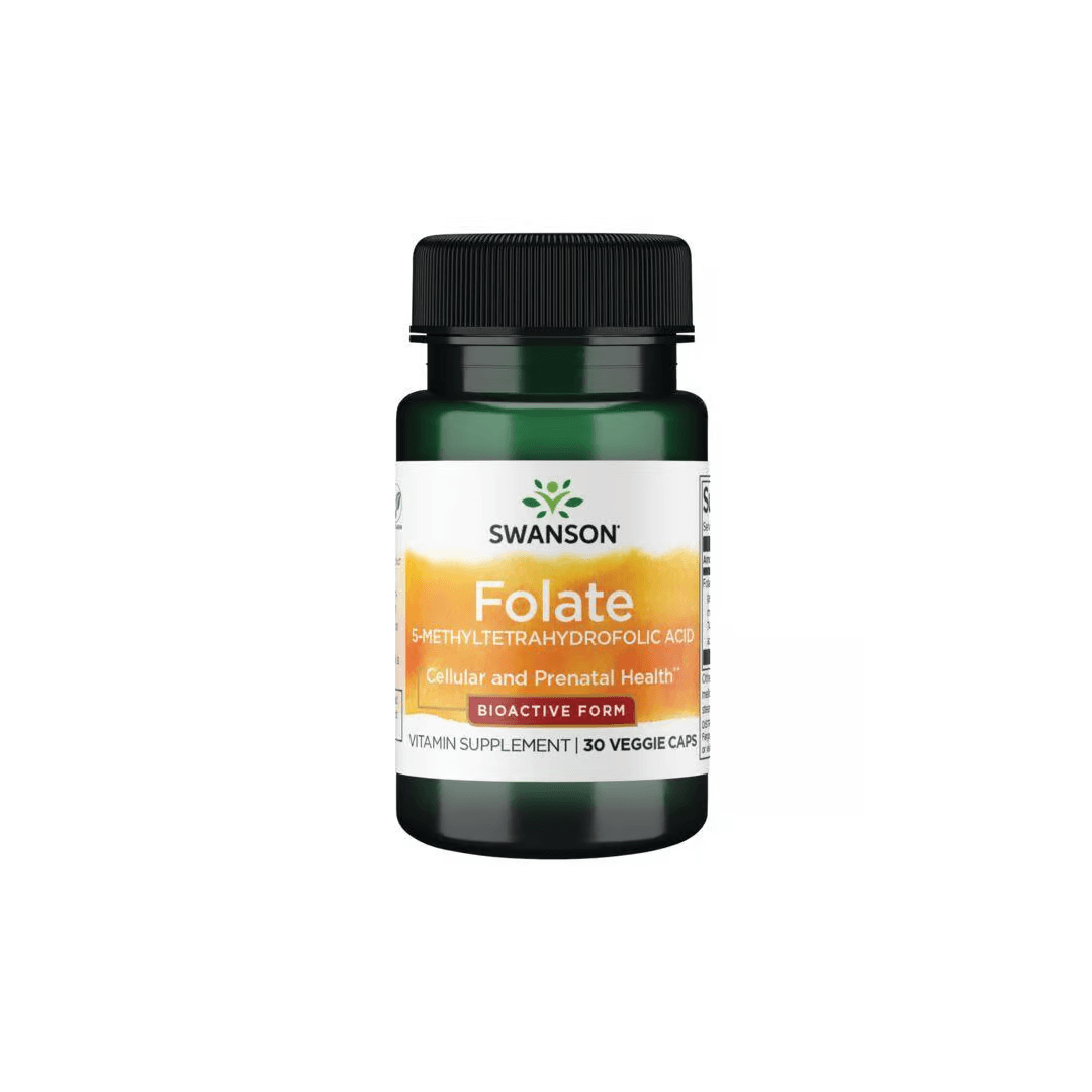 Folsäure 5-MTHF - 400 mcg 30 Veggie-Kapseln