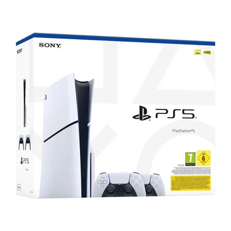 Consola Sony Playstation 5 Slim Standard Edition 1TB + 2 Comandos Dualsense