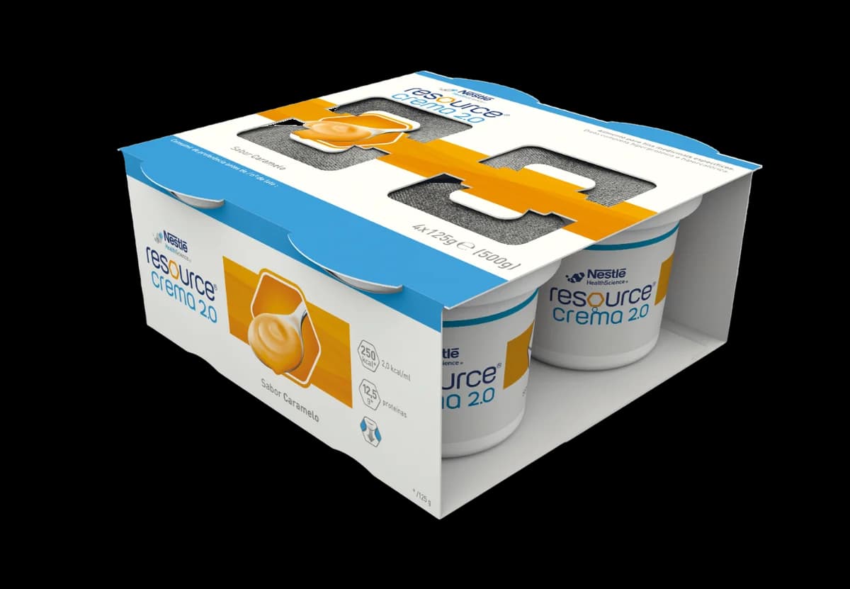 Resource Crema 2.0 Caramelo 4x125g