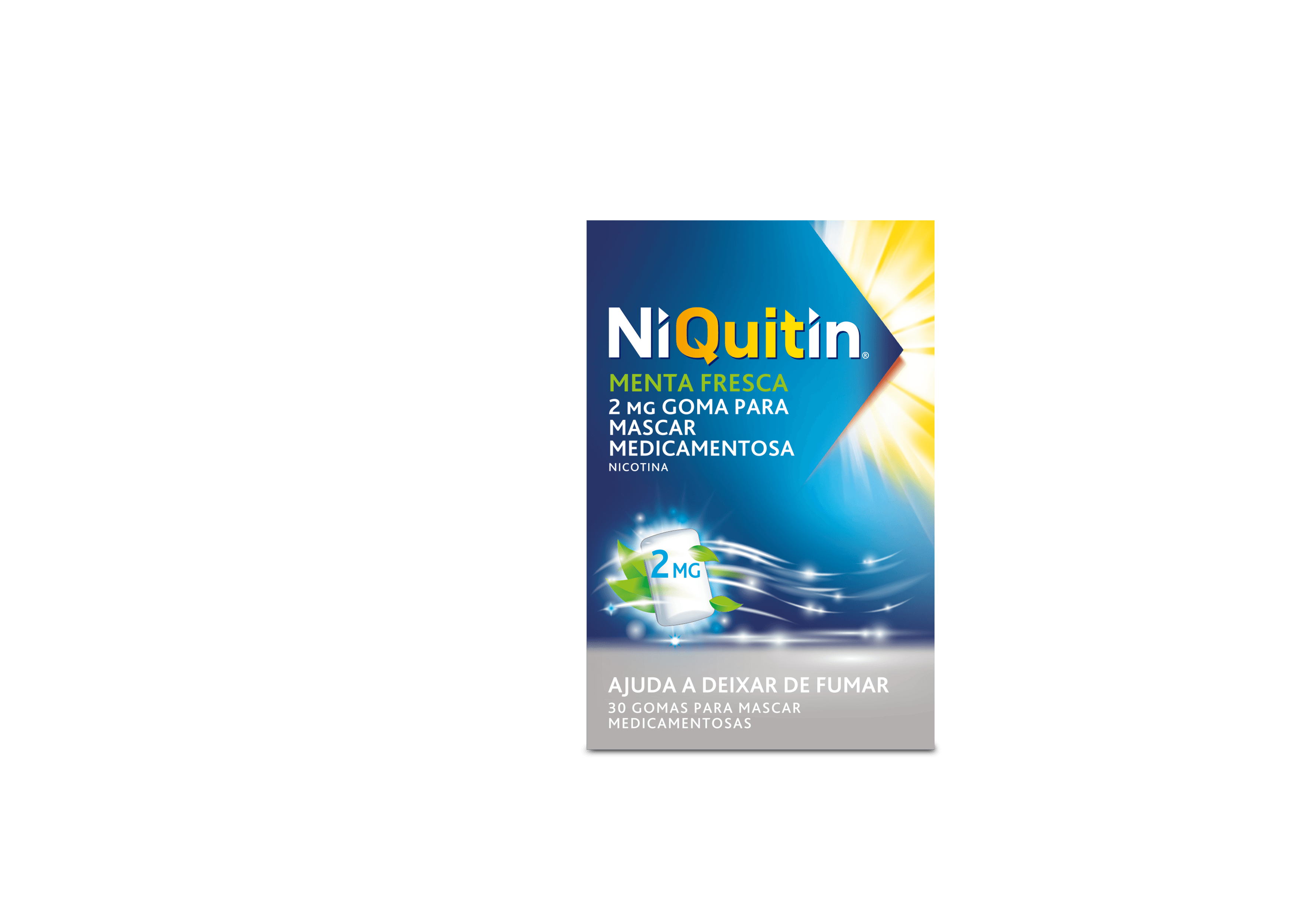 Niquitin Menta Fresca 2,0 Mg X30 Gomas Para Mascar
