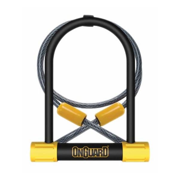 Onguard Cadeado Bulldog Dt 8012 115x230mm + Cable 120cm X 10mm