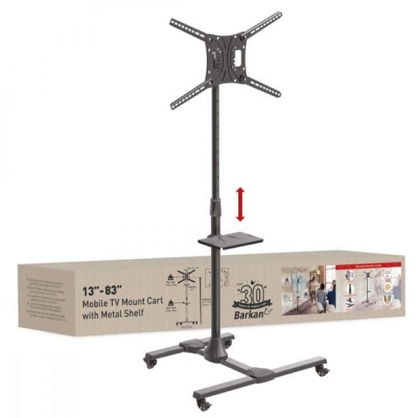 Barkan Barkan Suporte Chao Inclinavel 13"-83" Cprateleira SW411H - 497FC874-597