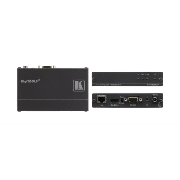 Kramer Receptor Sobre Par Trenzado Hdbaset Hdmi 4k Uhd, Rs-2 50-80022090