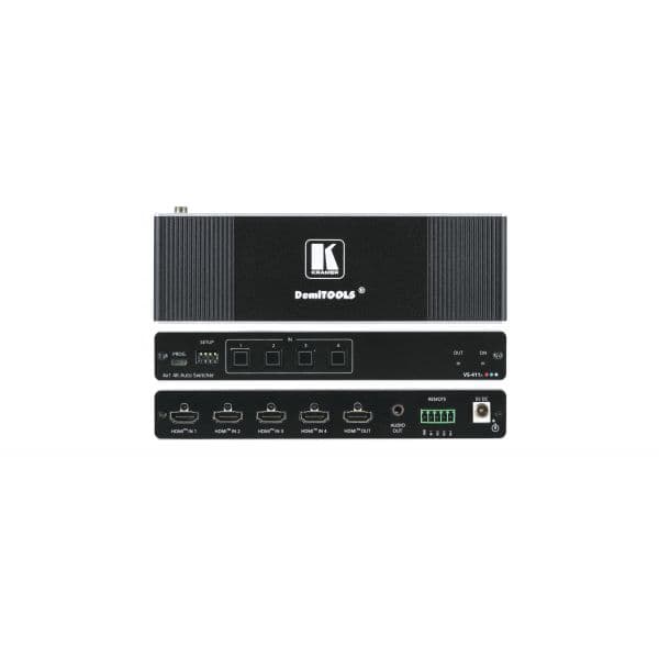 Kramer Electronics VS-411X Switcher HDMI 4x1 4K HDR