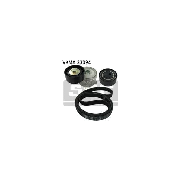 SKF - VKMA 33094 - Jogo de correias trapezoidais estriadas - 7316574521951