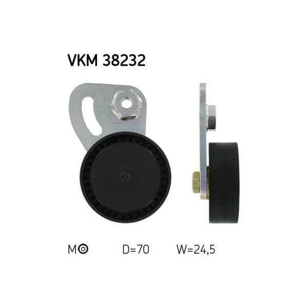Skf Rolo Tensor, Correia Trapezoidal Estriad - VKM38232
