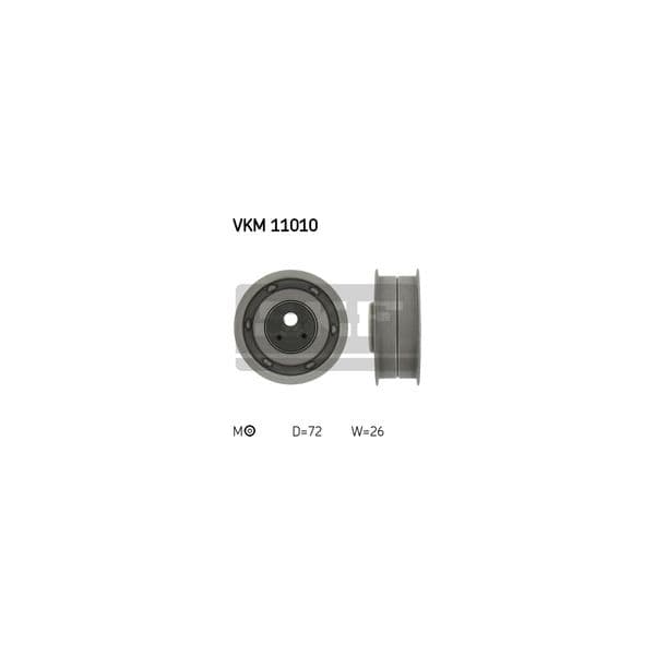 SKF - VKM 11010 - Rolo tensor, correia dentada - 7316577649010