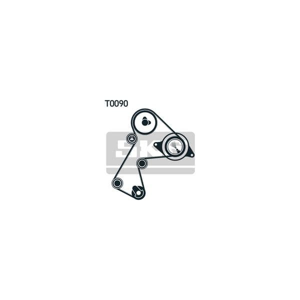 SKF - VKMA 06113 - Jogo de correias dentadas - 7316577659095