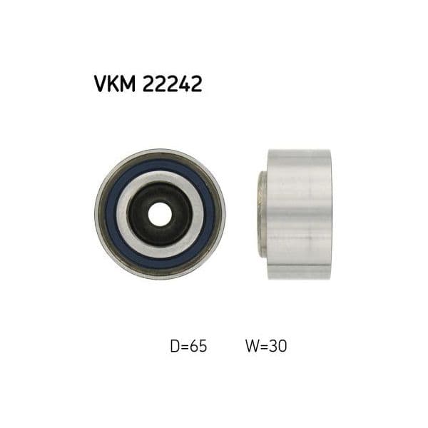 Skf Polia de Desvio/de Guia, Correia Dentada Vkm 22242 7316577741691