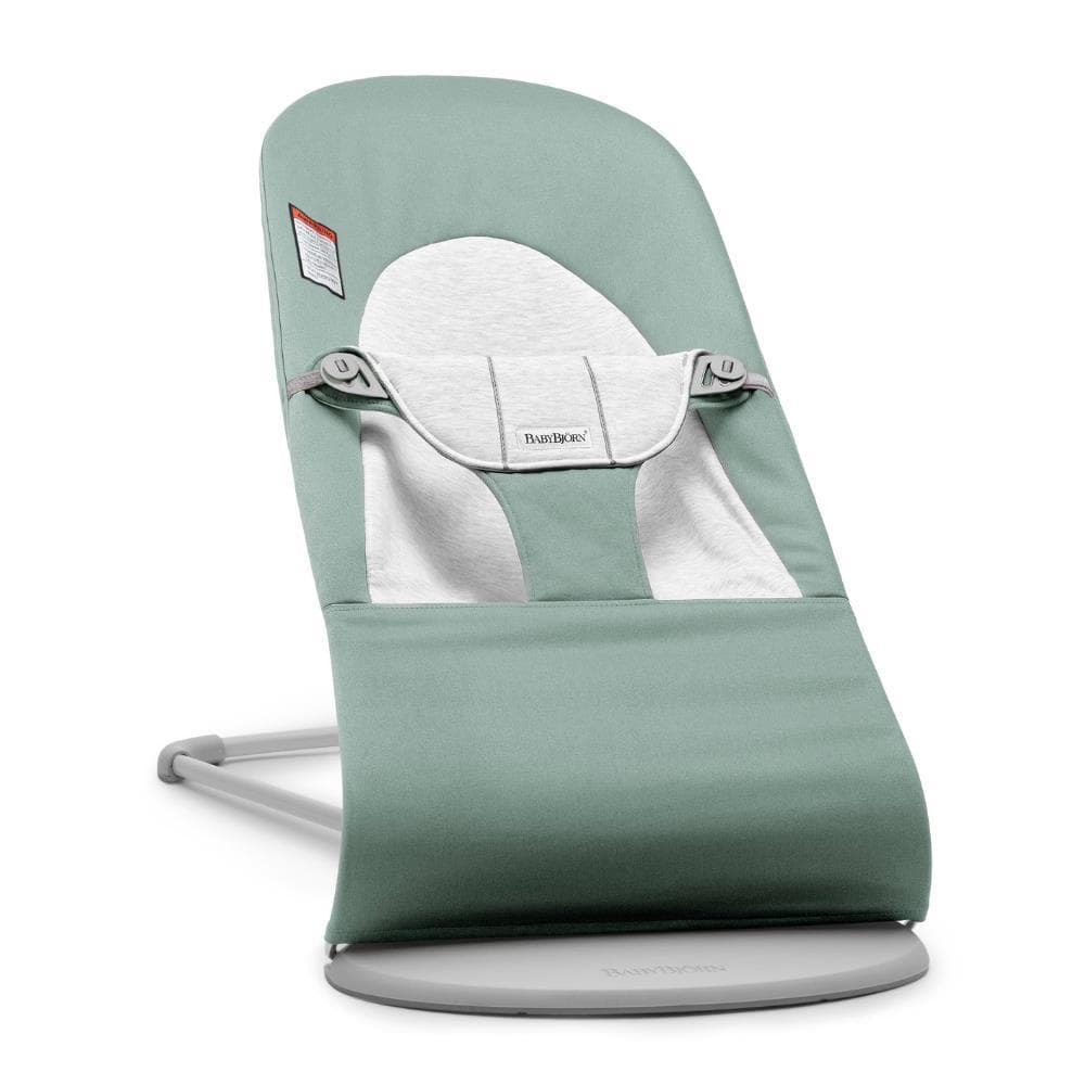 BabyBjörn Espreguiçadeira Balance Soft Bouncer Woven Jersey Sage Green/grey - 220771-5713929