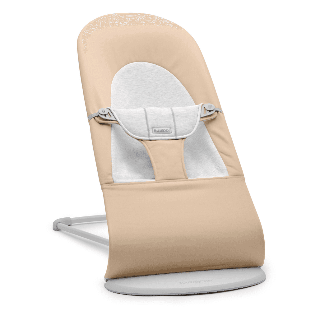 BabyBjörn Espreguiçadeira Balance Soft Bouncer Woven Jersey Beige/grey - 220771-5713930