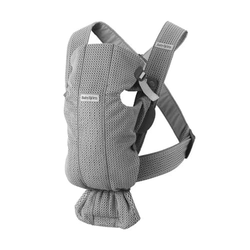 Babybjorn Porta-Bebés Mini Mesh 3D Cinzento