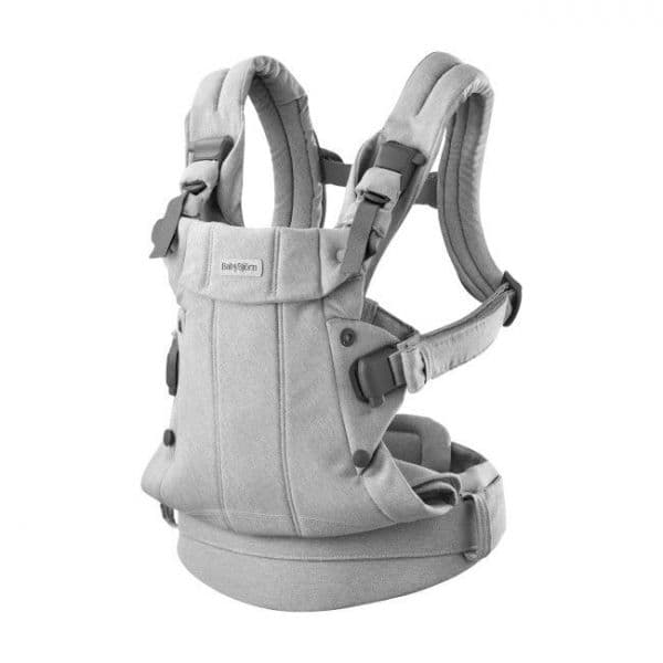 BabyBjörn Porta-Bebé Harmony Woven Mélange Light Grey