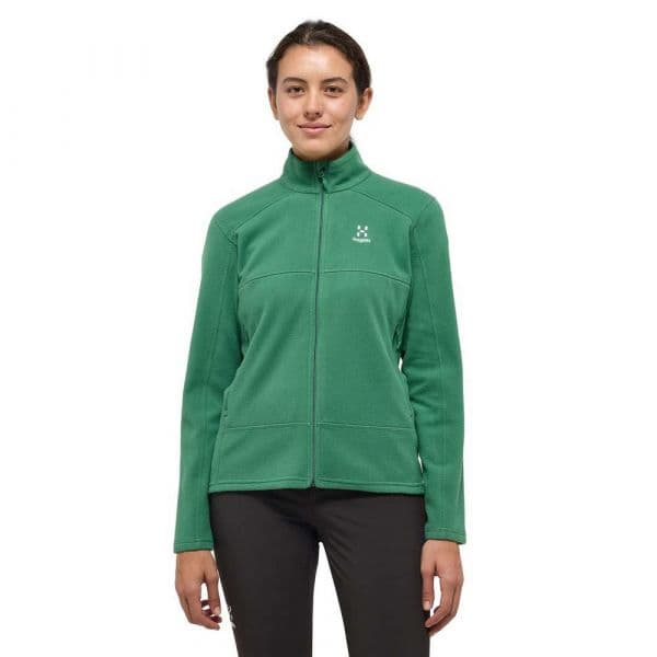Haglofs Buteo Mid Full Zip Sweatshirt Verde XS Mulher